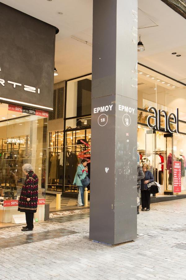 Appartamento Ermou 18 Mosaics Boutique Aprtm In Parliament Square Atene Esterno foto
